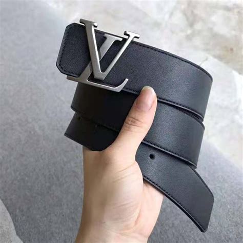 louis vuitton men black belt|genuine Louis Vuitton belt.